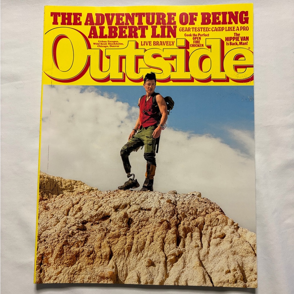 Outside “The Adventure of Albert Lin” Issue Summer 2025 Magazine